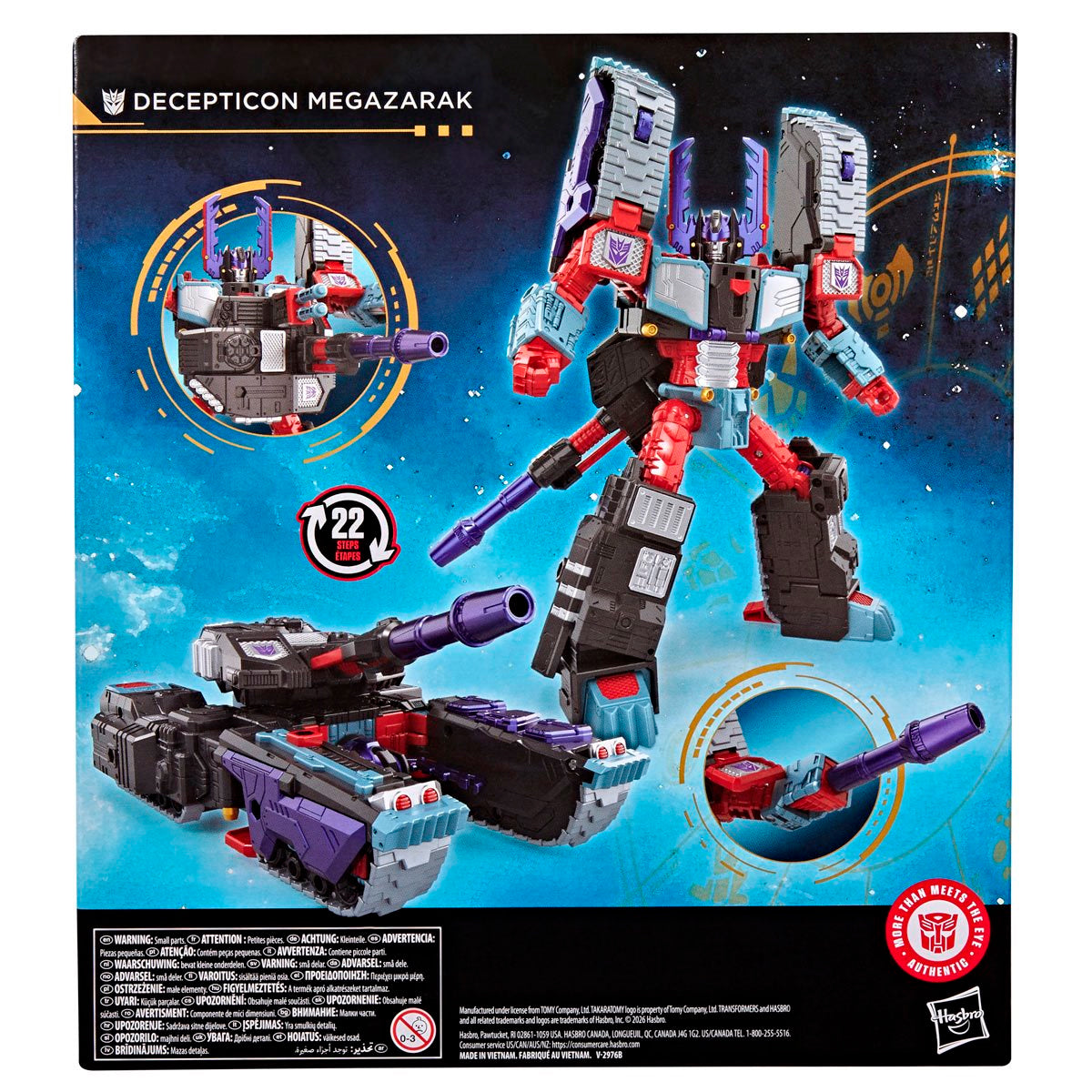 [PRV] Decepticon Megazarak Leader Class, Transformers Age of the Primes