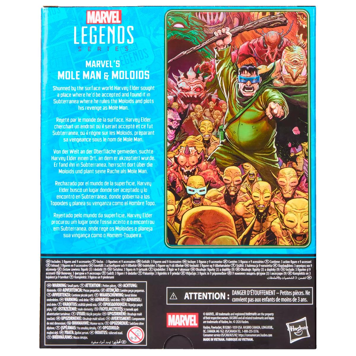 [PRV] Mole Man & Moloids - Marvel Legends
