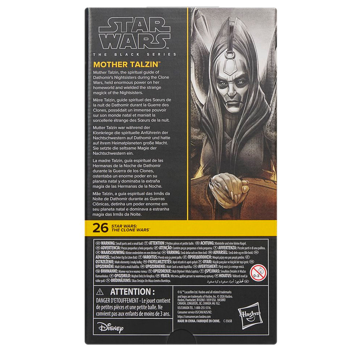 [PRV] Mother Talzin "Star Wars: The Clone Wars", The Black Series
