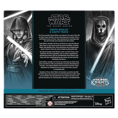 [PRV] Darth Nihilus & Darth Traya "Star Wars: Knights of the Old Republic II", The Black Series - Amazon Exclusive