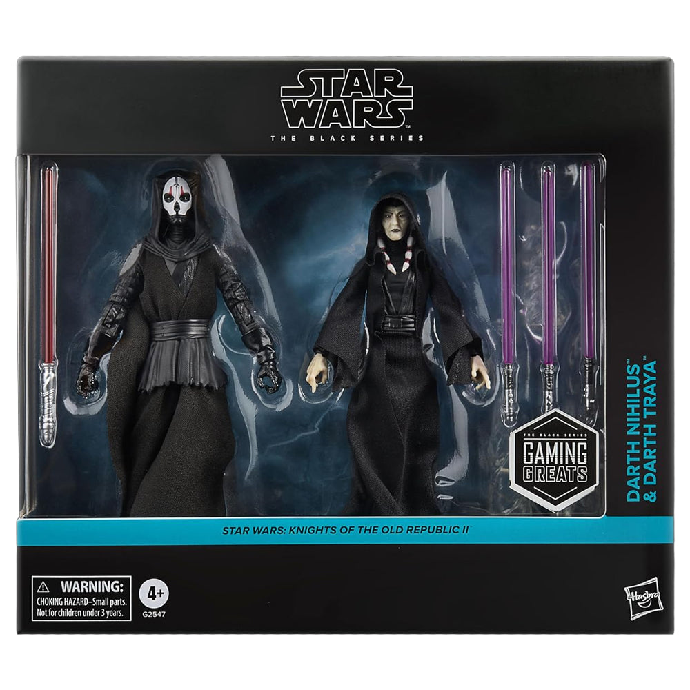 [PRV] Darth Nihilus & Darth Traya "Star Wars: Knights of the Old Republic II", The Black Series - Amazon Exclusive