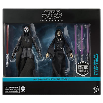 [PRV] Darth Nihilus & Darth Traya "Star Wars: Knights of the Old Republic II", The Black Series - Amazon Exclusive