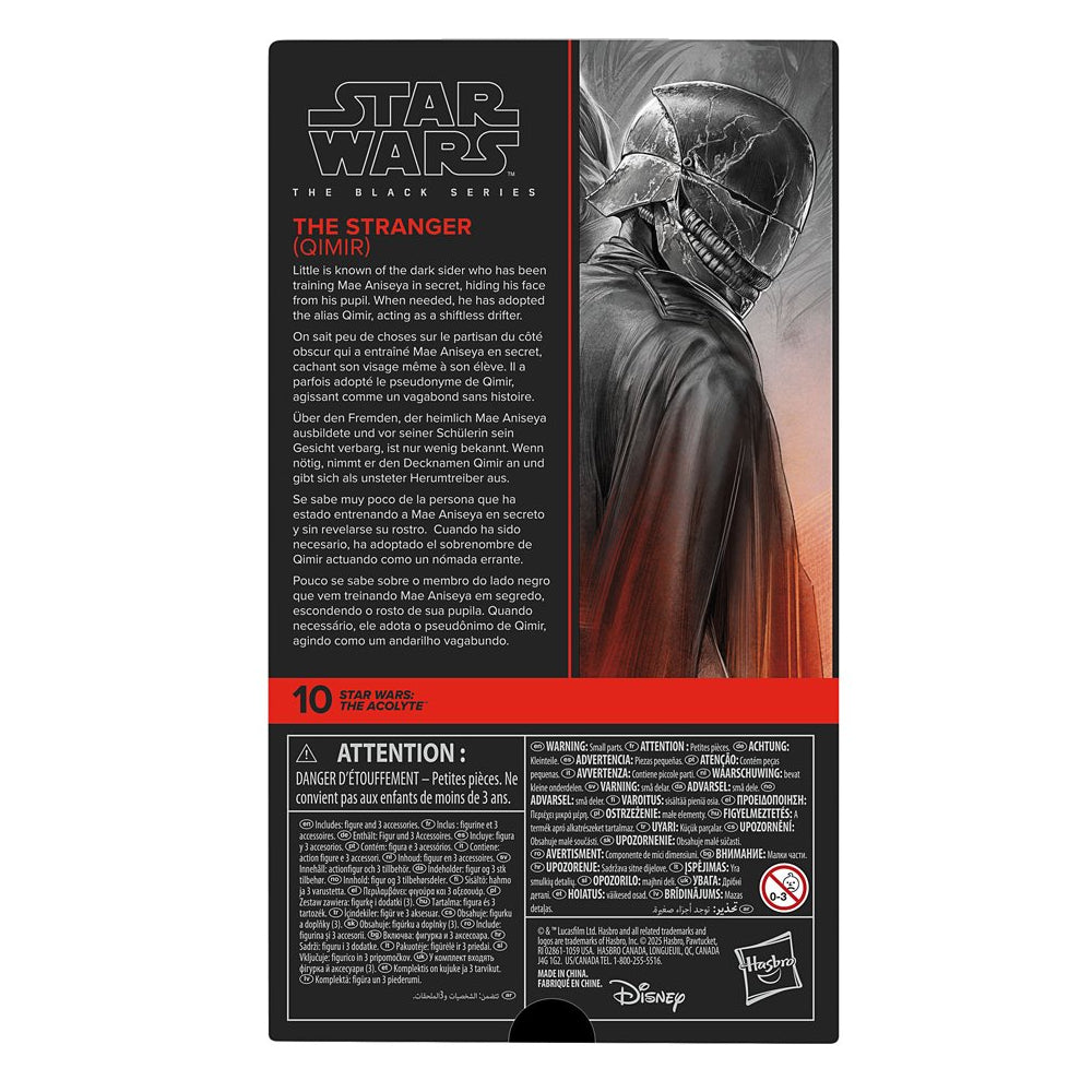 The Stranger (Qimir) "Star Wars: The Acolyte", The Black Series