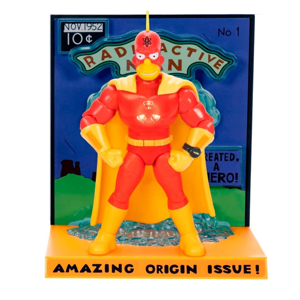 [Abierto para exhibición] Radioactive Man "The Simpsons", Jakks Pacific