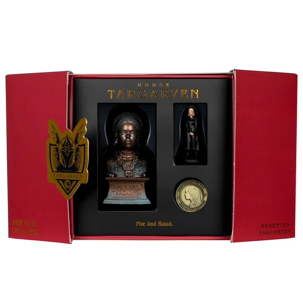 [Abierto para exhibición] Rhaenyra Targaryen Collector Box "House of the Dragon", McFarlane Toys