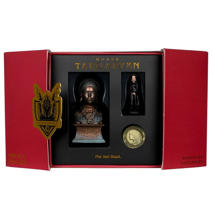 [Abierto para exhibición] Rhaenyra Targaryen Collector Box "House of the Dragon", McFarlane Toys