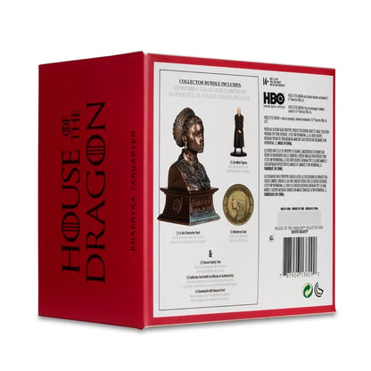 [Abierto para exhibición] Rhaenyra Targaryen Collector Box "House of the Dragon", McFarlane Toys