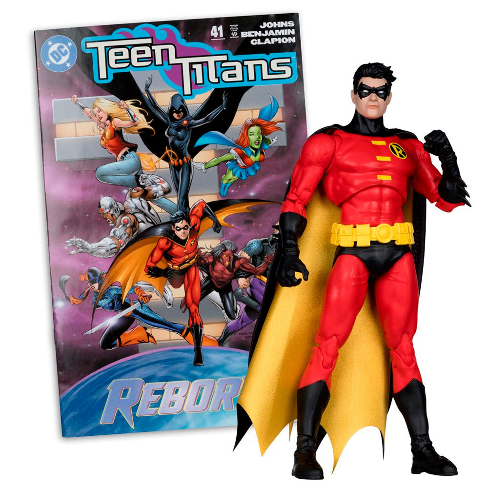 Robin w/ Comic, DC Direct Page Punchers