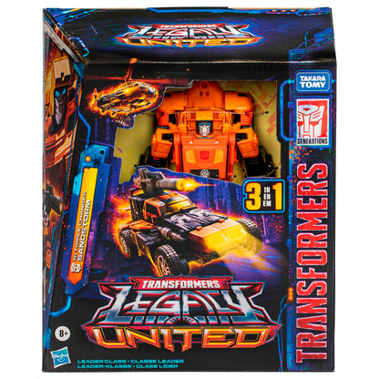 G1 Universe Triple Changer Sandstorm Leader Class, Transformers Legacy United