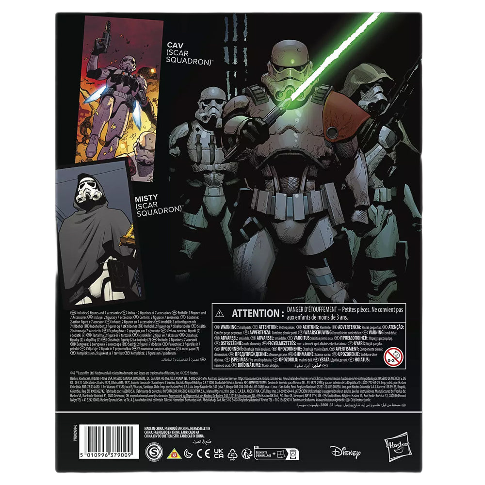 Misty & Cav "Star Wars: SCAR Squadron", The Black Series - Hasbro Pulse Exclusive