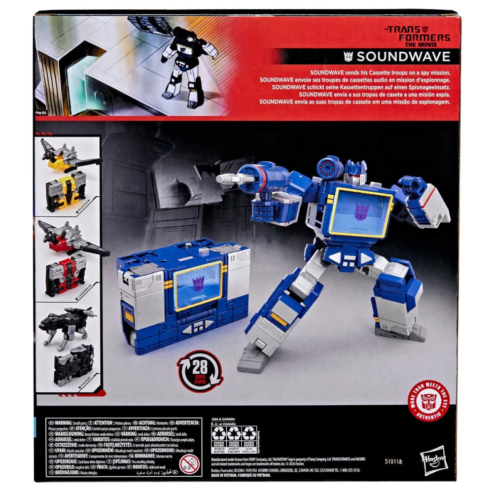 [PRV] Soundwave Leader Class, Transformers - Studio Series 86