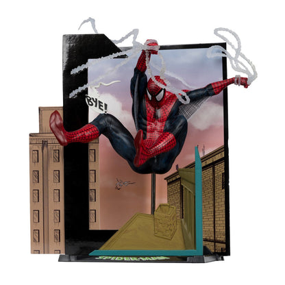 Spider-Man (Spider-Man #6)1:10 Scale Posed Figure, Marvel Comics - McFarlane Toys