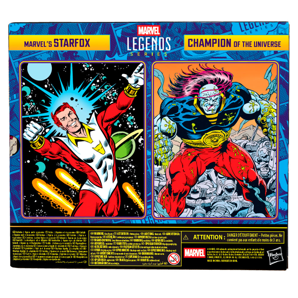 Starfox & Champion of the Universe 2-Pack, Marvel Legends