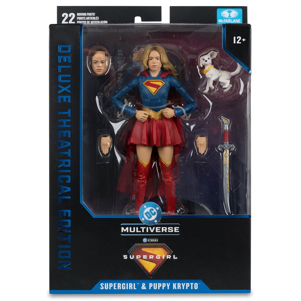[PRV] Supergirl & Baby Krypto "Supergirl", Deluxe Theatrical Edition, DC Multiverse - McFarlane Toys