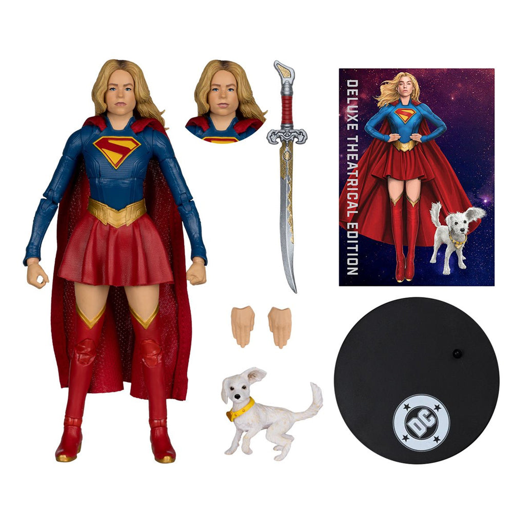 [PRV] Supergirl & Baby Krypto "Supergirl", Deluxe Theatrical Edition, DC Multiverse - McFarlane Toys
