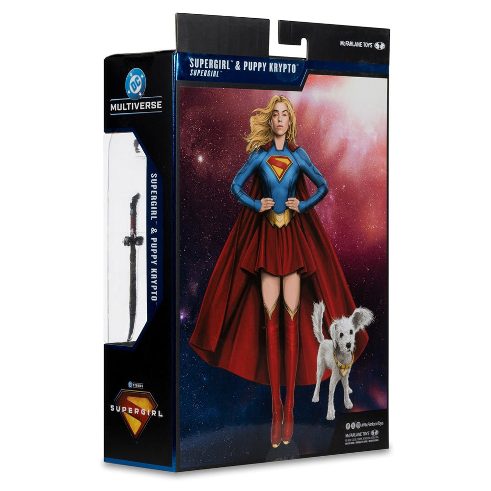 [PRV] Supergirl & Baby Krypto "Supergirl", Deluxe Theatrical Edition, DC Multiverse - McFarlane Toys
