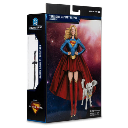 [PRV] Supergirl & Baby Krypto "Supergirl", Deluxe Theatrical Edition, DC Multiverse - McFarlane Toys
