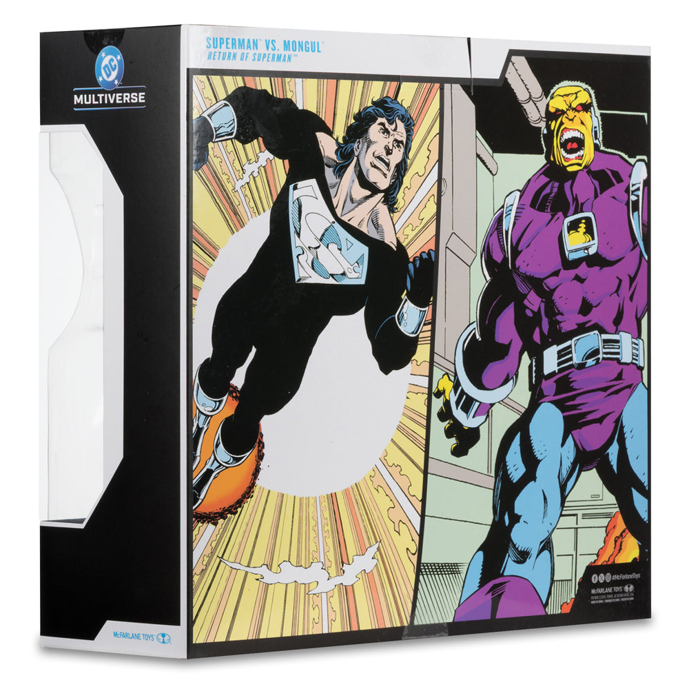 [PRV] Superman vs Mongul (Return of Superman) 2 Pack - DC Multiverse