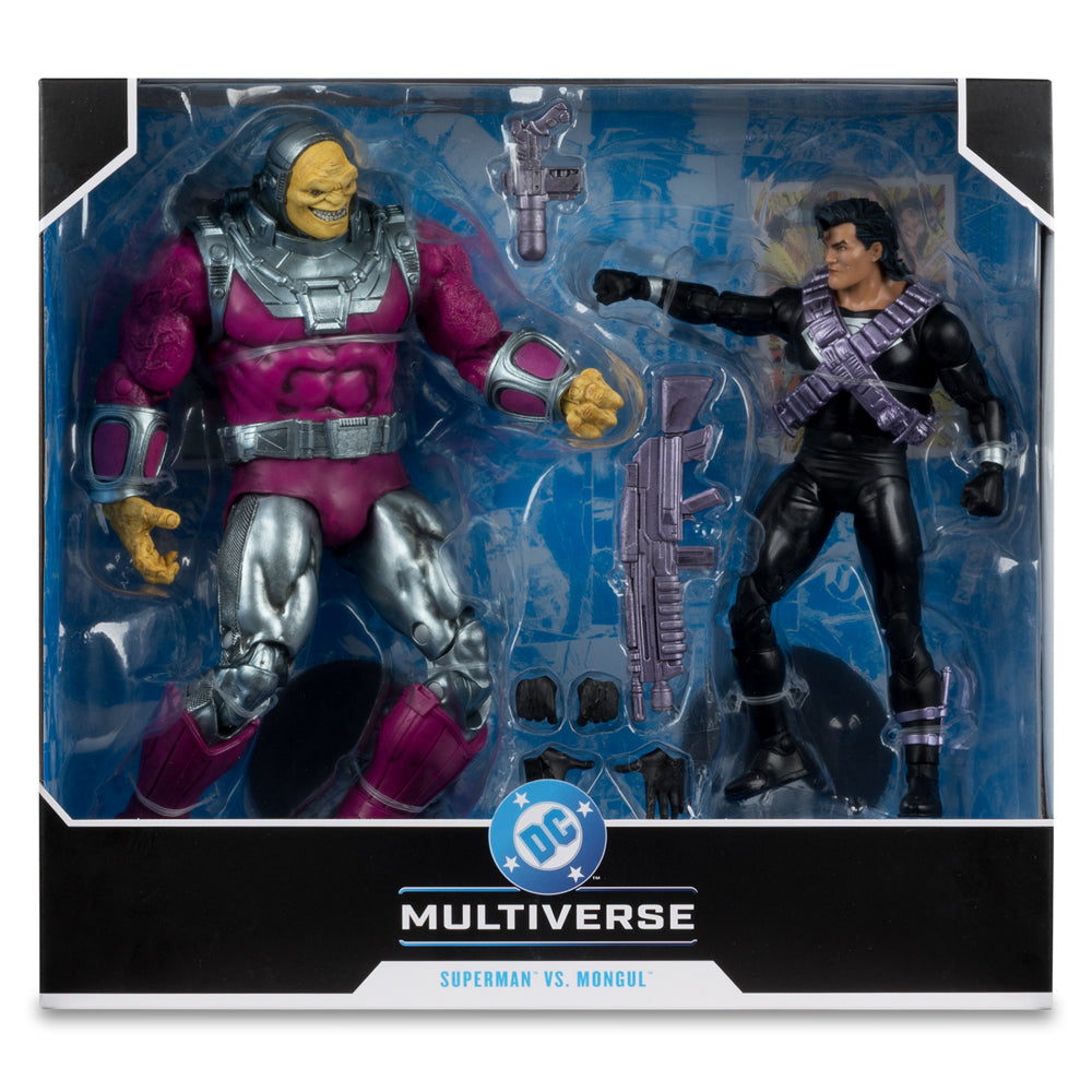 [PRV] Superman vs Mongul (Return of Superman) 2 Pack - DC Multiverse