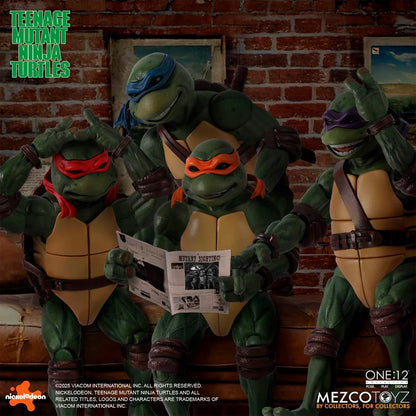 [PRV] Teenage Mutant Ninja Turtles (1990 Movie) Deluxe Set - Mezco One:12 Collective