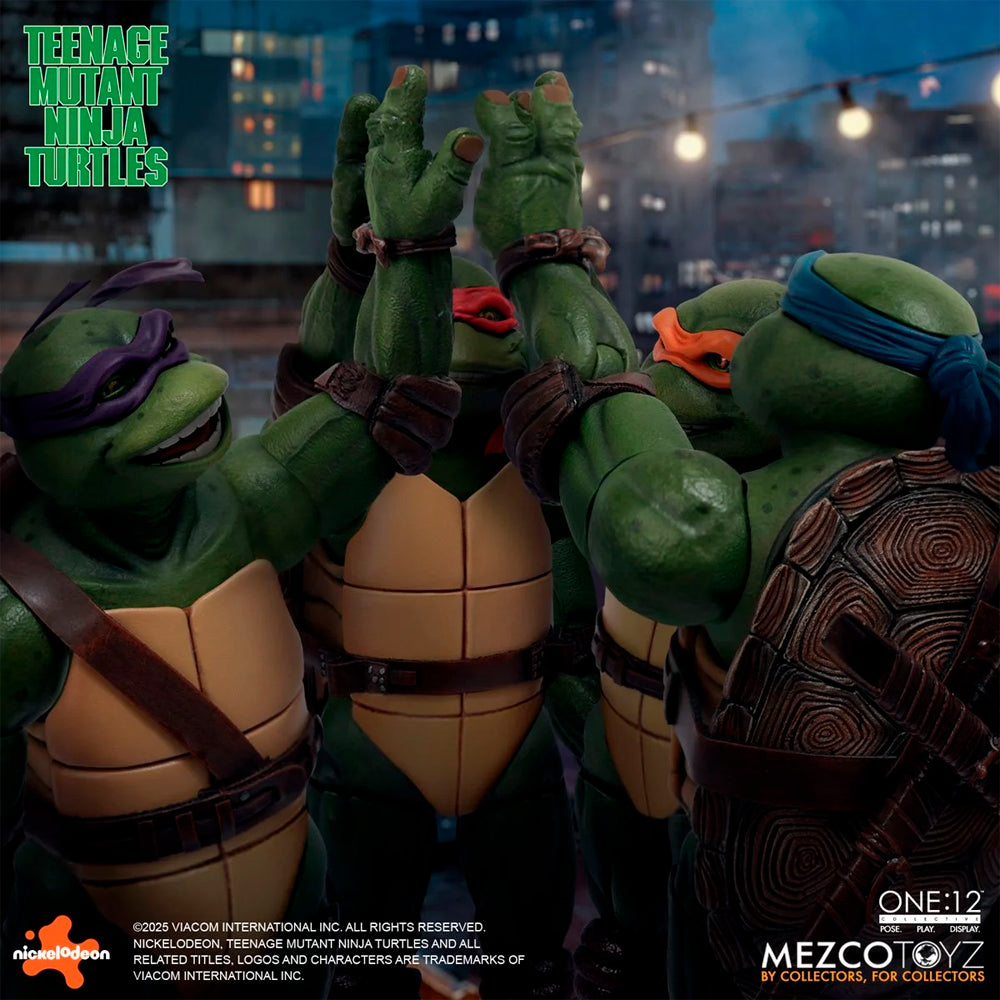 [PRV] Teenage Mutant Ninja Turtles (1990 Movie) Deluxe Set - Mezco One:12 Collective
