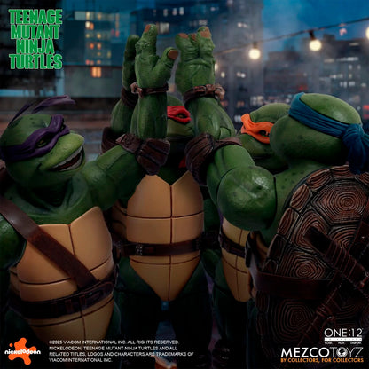 [PRV] Teenage Mutant Ninja Turtles (1990 Movie) Deluxe Set - Mezco One:12 Collective