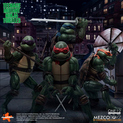 [PRV] Teenage Mutant Ninja Turtles (1990 Movie) Deluxe Set - Mezco One:12 Collective