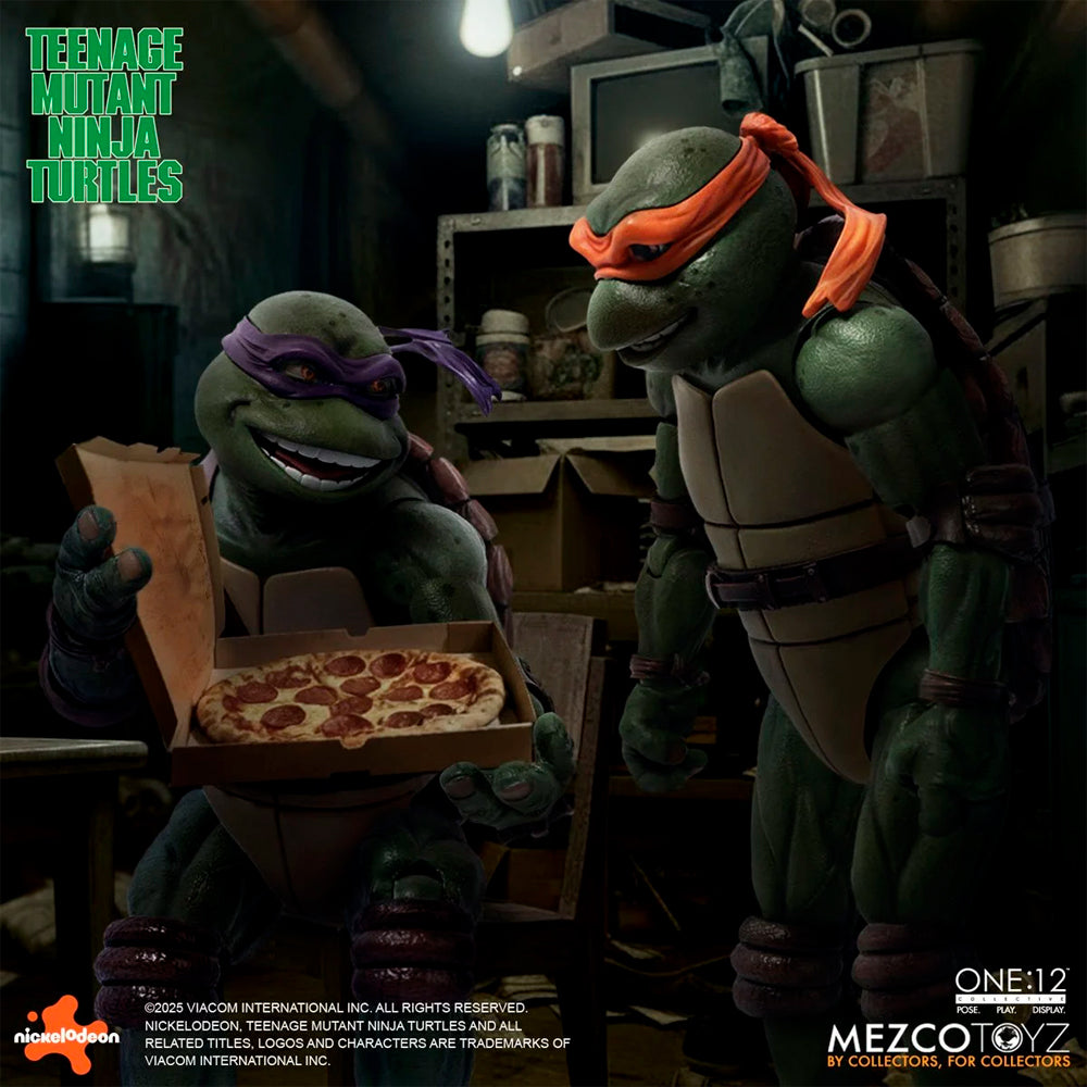[PRV] Teenage Mutant Ninja Turtles (1990 Movie) Deluxe Set - Mezco One:12 Collective