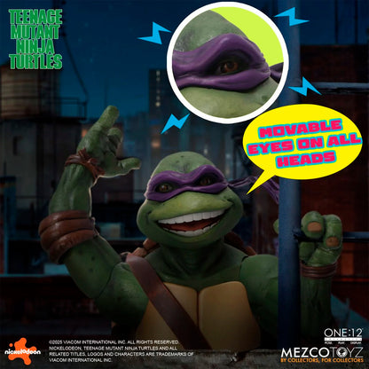 [PRV] Teenage Mutant Ninja Turtles (1990 Movie) Deluxe Set - Mezco One:12 Collective