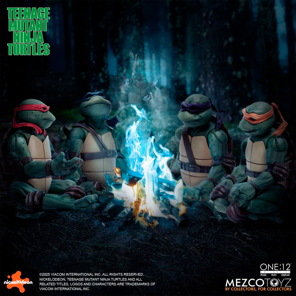 [PRV] Teenage Mutant Ninja Turtles (1990 Movie) Deluxe Set - Mezco One:12 Collective