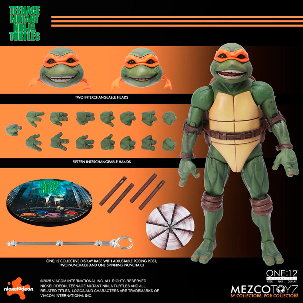 [PRV] Teenage Mutant Ninja Turtles (1990 Movie) Deluxe Set - Mezco One:12 Collective
