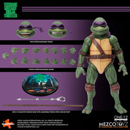 [PRV] Teenage Mutant Ninja Turtles (1990 Movie) Deluxe Set - Mezco One:12 Collective