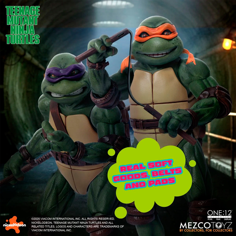 [PRV] Teenage Mutant Ninja Turtles (1990 Movie) Deluxe Set - Mezco One:12 Collective