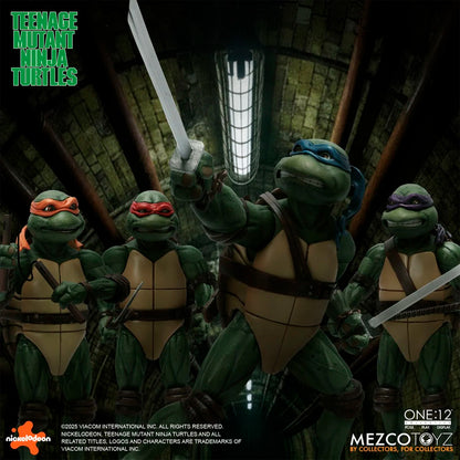 [PRV] Teenage Mutant Ninja Turtles (1990 Movie) Deluxe Set - Mezco One:12 Collective