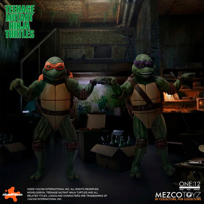 [PRV] Teenage Mutant Ninja Turtles (1990 Movie) Deluxe Set - Mezco One:12 Collective