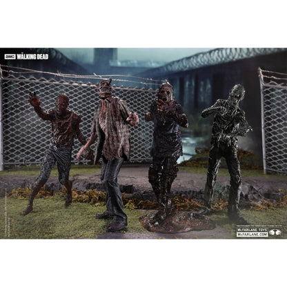 Walkers 4 Pack, The Walking Dead- McFarlane Toys