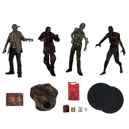 Walkers 4 Pack, The Walking Dead- McFarlane Toys