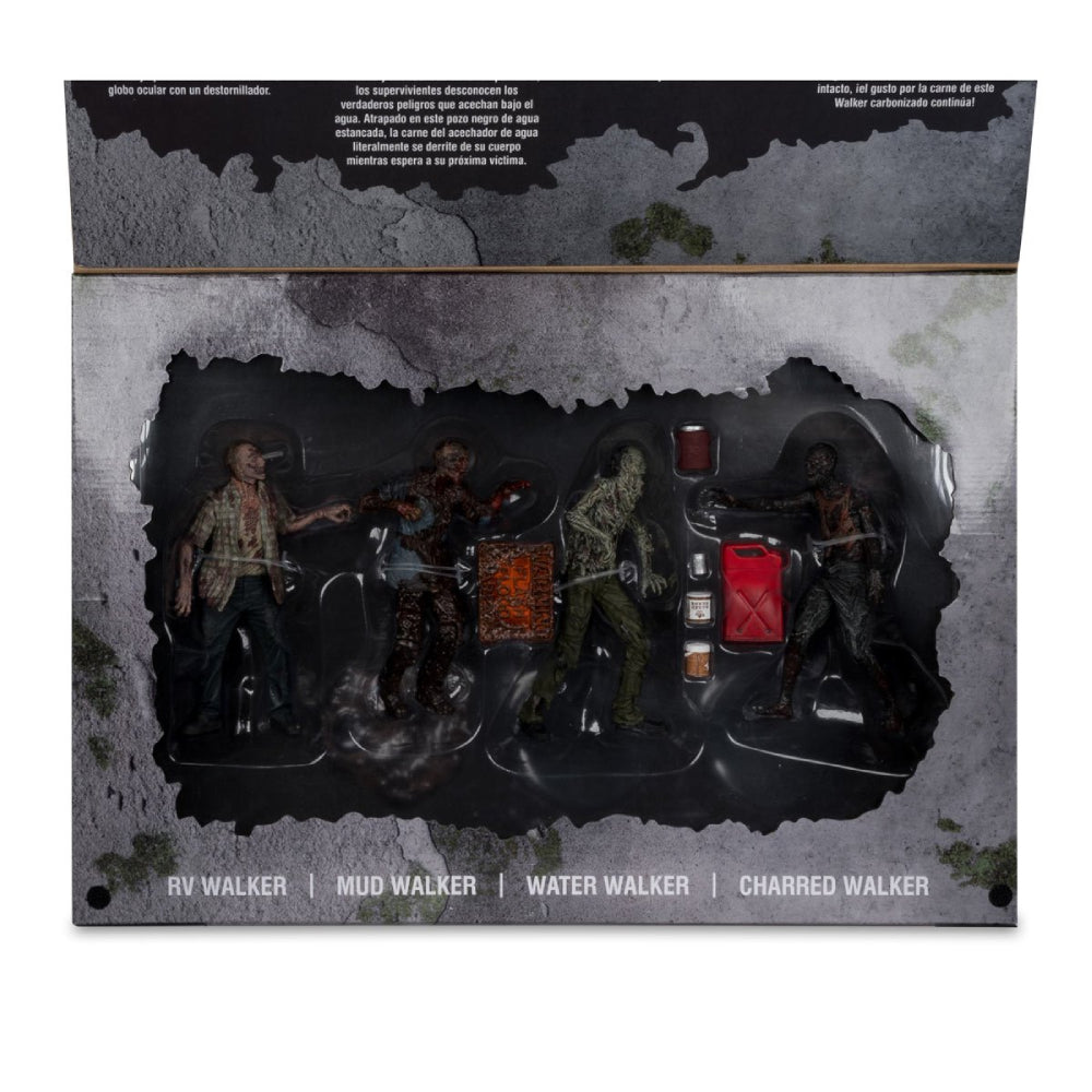 Walkers 4 Pack, The Walking Dead- McFarlane Toys