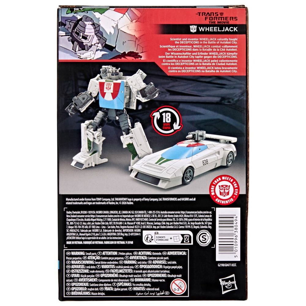 [PRV] Wheeljack Deluxe Class, Transformers - Studio Series 86