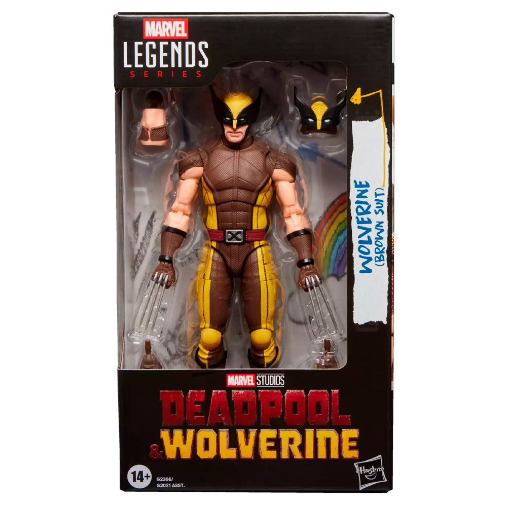 Wolverine (Brown Suit) "Deadpool & Wolverine", Marvel Legends