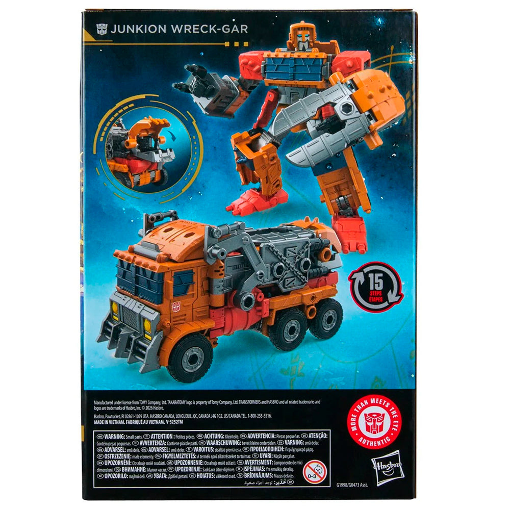 Junkion Wreck-Gar Voyager Class, Transformers Age of the Primes