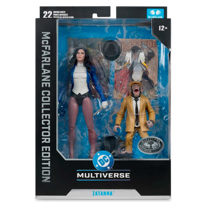 Zatanna w/Detective Chimp (DC Classic) (Platinum Edition), DC McFarlane Collector Edition - McFarlane Toys (Copia)